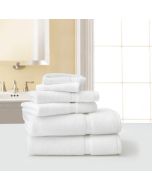 Brentwood Hand Towel Dobby; White; 4.5lb  7132242