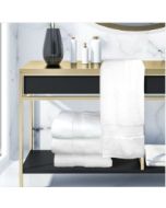 Oxford Miasma Bath Towel; 30 x 56 16.7lb/dz. 100% Zero Twist Cotton White; 308M