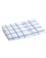 Martex Dish Cloth Blue/White 12 x 12; Staybright Color Safe 1C26580