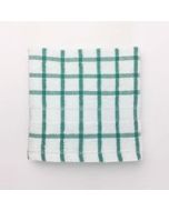 Martex Dish Cloth Green/White 12 x 12; Staybright Color Safe 1C26581