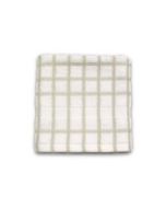 Martex Dish Cloth Tan/White 12 x 12; Staybright Color Safe 1C26582