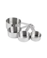 GoodCook 4pc Stainless Steel Measuring Cup Set