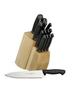 15pc Cutlery/Steak Knife Set w/ Hardwood Counter Block