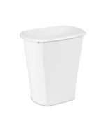 Wastebasket: 5.5 Gal.; White (for sink)