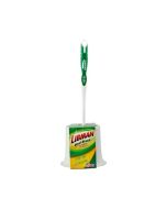 Round Toilet Bowl Brush w/ Caddy Libman