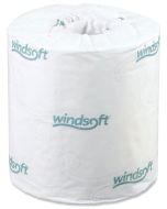 Bath Tissue: wrapped; 48 rolls/cs; 500sheets/roll; 2 Ply White