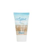 Aqua Organics Shampoo, green tea scented for a refreshing cleanse. Enriched with aloe, honey & olive oil. Paraben / Gluten-free. 1 fl. oz. tubes in case, ideal for eco-friendly hospitality. Case of 300