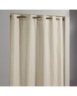 Hookless Litchfield BEIGE Fabric 71 x 74