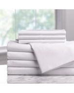 T-300 Dry-Fast 5-Star King Flat 118 x 120  White 1S17300; Finished: 115x115; 100% Cotton