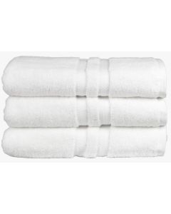 Sovereign Bath Towel 27 x 50 Dobby 14 lb/dz White 7132354