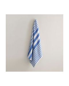 Martex Pool Blue/White 30 x 70 15 lb/dz Tropical Stripe T9887; 7089321/7133188
