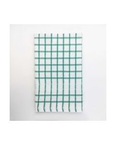 Martex Kitchen Towel Green/White 15 x 25; Staybright Color Safe 1C19543