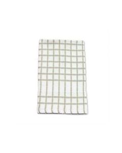Martex Kitchen Towel Tan/White 15 x 25; Staybright Color Safe 1C19544