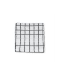 Martex Dish Cloth Gray/White 12 x 12; Staybright Color Safe 1C40653