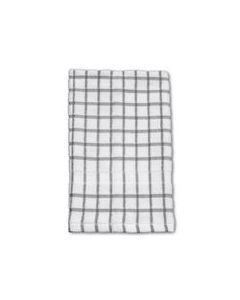 Martex Kitchen Towel Gray/White 15 x 25; Staybright Color Safe 1C40652