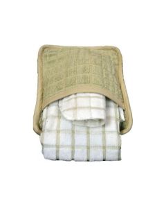 Premium Potholder w/Pocket TAN 8.5 x 8.5