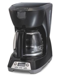 12cup Proctor-Silex Compact Coffee Maker; Programmable Black