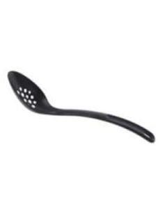 GoodCook Slotted Spoon - Black Nylon Heat resistant to 400 degrees 25683