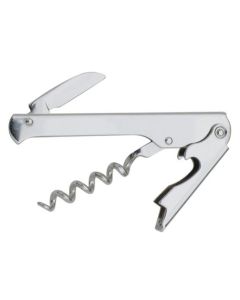 Corkscrew: Waiter's style w/bottle opener & Knife