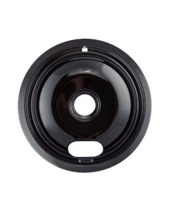 Drip Bowl: 8" BLACK Porcelain Universal