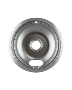 Drip Bowl: 8" Chrome Universal