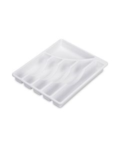 Cutlery Tray: 6 Compartment; White