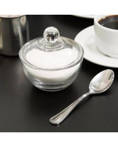 Glass: Sugar Bowl w/Lid