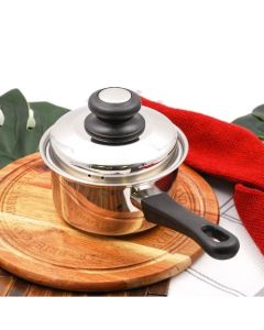 1 qt. Stainless Steel Saucepan w/Lid