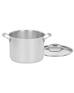 Stainless Steel; 8 qt. Stockpot; Cuisinart Chef's Classic