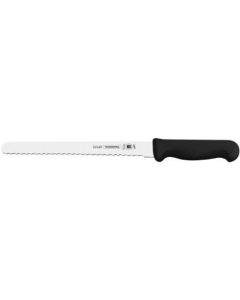8" Bread Knife SS w/ Black Handle