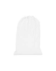 Laundry Bag 30x40 WHITE Nylon with Cord Lock