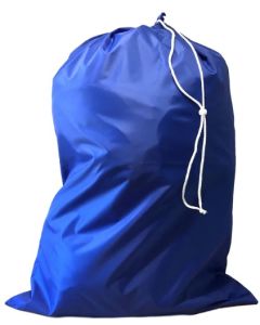 Laundry Bag 30x40 ROYAL BLUE Nylon w/ Cord Lock