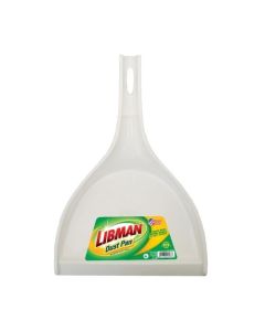 Libman 10" Snap-on Dust Pan Wide Scoop; White
