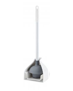 Premium Toilet Plunger W/ Caddy; Libman