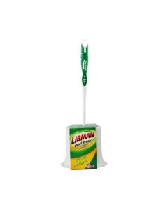 Round Toilet Bowl Brush w/ Caddy Libman