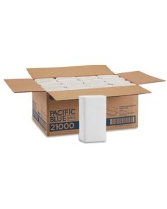Multi-fold Paper Towel; Pacific Blue 2 Ply White; 125/pk, 16pk/ctn