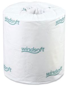 Bath Tissue: wrapped; 48 rolls/cs; 500sheets/roll; 2 Ply White