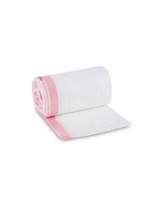 Can Liner: 13 gal Tall Kitchen; White; 100/cs