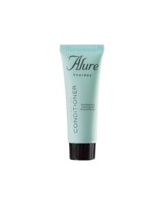 Alure Therapy - Conditioner with Eucalyptus & Lemongrass. Paraben-free, gentle, softens hair. 1 fl. oz. tubes, Perfect for Hotels & Vacation rentals. Made in USA. Case of 300