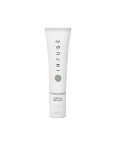 Infuse' - Conditioner infused with refreshing White Tea Coconut for salon-inspired cleanse. Eco-friendly 1 fl. oz.  flip-cap tubes, ideal for hotels, resorts, and vacation rentals. Case of 200