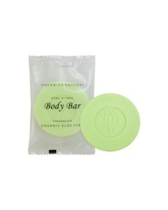 Pure - Organic Body Bar with Citrus & Aloe to gently cleanse skin. 1.5 oz., Perfect for Hotels & Vacation rentals. Case of 300