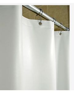 Shower Liner Vinyl 10 gauge WHITE: San Suede