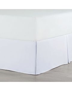 Bedskirt: TwinXL White Martex 39x80x15