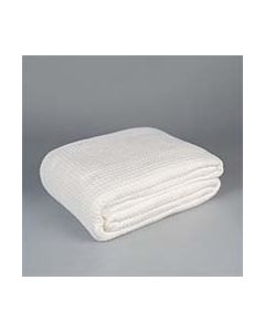 5 Star Basketweave King Waffle;  White