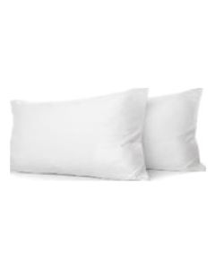 Pillow Protector; Envelope Style King 21x37 w/ 5.5" Top Fold; White T180 12dz/cs.