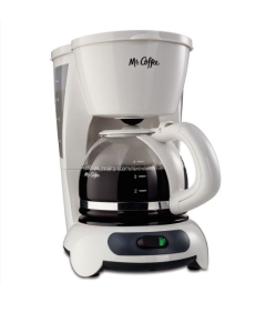 Coffee Maker: 4 cup  White