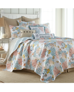 Quilt Set: Bay Islands -KING w/2 King Shams