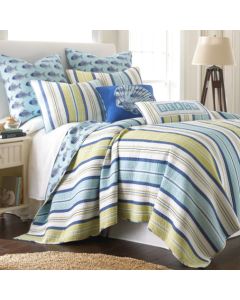 Quilt Set: Bayport -TWIN ,w/1 Standard Sham