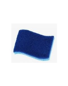 Sponge; Blue Cellulose with Non-Abrasive Scrubber, 100cs.