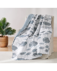 Quilted Throw: Cambria